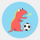Recherche de jouant autocollants Le football