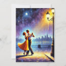 Recherche de peintures de danse vœux cartes Vintage