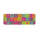 Recherche de fractals return address labels Carré