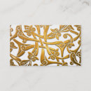 Recherche de motif celtique cartes visite Élégant