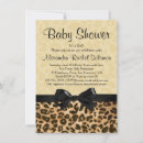 Search for leopard 4x6 invitations Animal