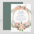 Search for red roses bridal shower invitations Modern