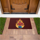 Search for satan doormats Red