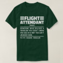 Search for flight attendant tshirts Airport