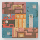 Recherche de rectangle dessous de verres Coloré