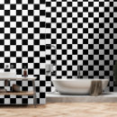 Recherche de damier noir et blanc art Géométrique
