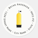 Search for dive return address labels Diving