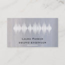 Search for music studio business cards Minimalist