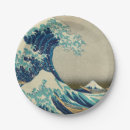 Search for japanese plates Great wave off kanagawa