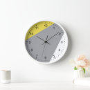 Recherche de jaune gris horloges Simple