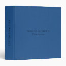 Search for dark blue binders Elegant