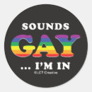 Recherche de gay pride autocollants Humour
