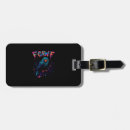 Search for funny puns luggage tags F caw f