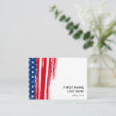 Search for american flag business cards Political campaign
