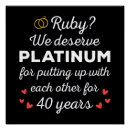 Search for 40th anniversary posters Couple