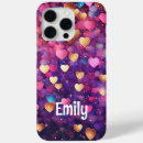 Recherche de coeur bleu iphone coques Girly
