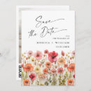 Recherche de pink wedding save the dates Rétro moderne