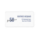 Search for happy birthday return address labels Fifty