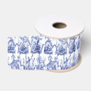 Search for chinoiserie ribbon Blue and white