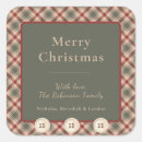 Search for tan tartan stickers Merry christmas