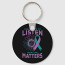 Search for semicolon keychains Anxiety