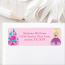 Search for little princess return address labels Cute