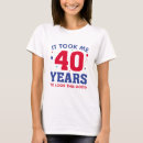 Search for 40 years look good tshirts Forty