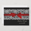 Search for black lace save the dates Simple