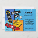 Recherche de skateboard party invitations Fête d'anniversaire pour enfants