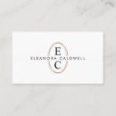 Search for oval business cards Simple