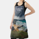 Search for ocean scene aprons For her