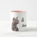 Recherche de chat et papillon tasses Pour elle