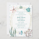 Search for under the sea bridal shower invitations Starfish