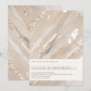 Search for brushstroke wedding invitations Abstract