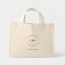Search for mini tote bags Black and white