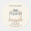 Search for bakery packaging stickers Small business