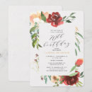 Search for surprise 70th birthday invitations Floral