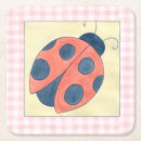 Recherche de coccinelle dessous de verres Enfants