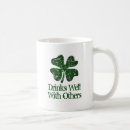 Search for funny st patricks day mugs Clover