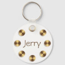 Search for circle design keychains Gold