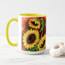 Search for painted sunflower mugs Flowers