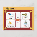 Search for the letter k postcards Alphabet