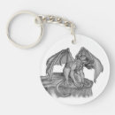 Search for gargoyle keychains Demon