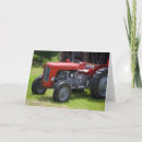 Recherche de tracteur vintage vœux cartes Vieux
