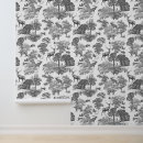 Search for black and white deer art Woodland