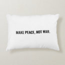 Search for peace pillows Anti war
