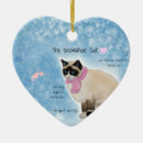 Search for snowshoe ornaments Cat