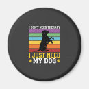 Search for therapy dog magnets Wolf