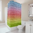 Search for yellow and gray shower curtains Glitter