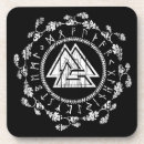 Search for norse viking coasters Valknut
